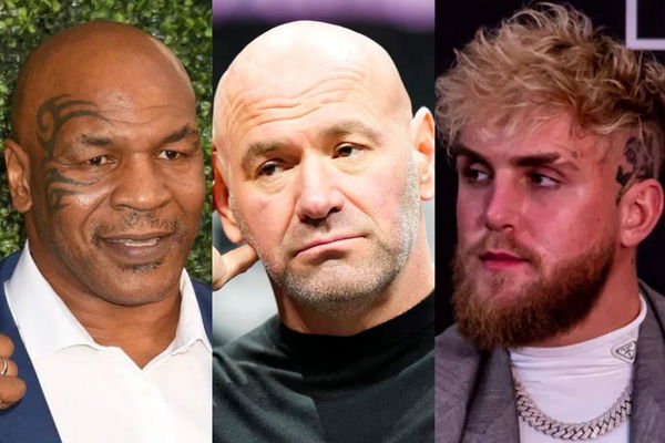 Mike Tyson; Dana White; Jake Paul