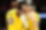 Luka Doncic, LeBron James, Austin Reaves