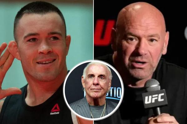 Colby Covington, Dana White, Ric Flair