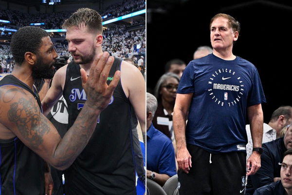 Luka Doncic, Kyrie Irving, Mark Cuban