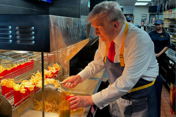 Donald Trump McDonalds