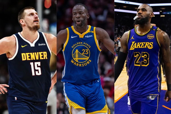 Nikola Jokic, Draymond Green, LeBron James