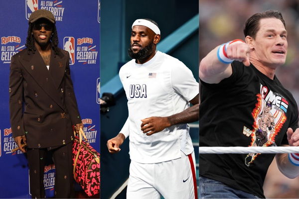 LeBron James, Kai Cenat, John Cena