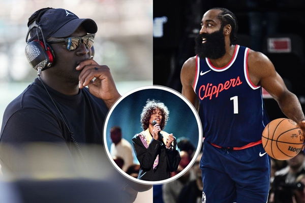 James Harden, Michael Jordan, Whitney Houston