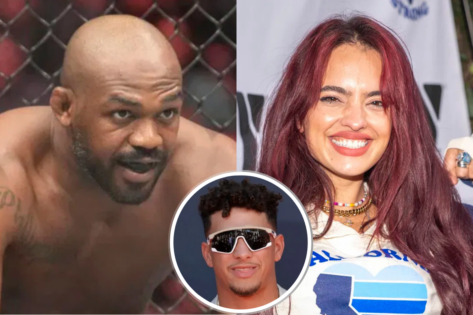 Jon Jones Goes R-Rated as Nina Marie Daniele’s Bid at Patrick Mahomes’ Charity Event Draws UFC Champ’s Attention