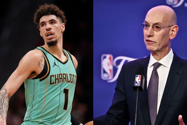 LaMelo Ball, Adam Silver