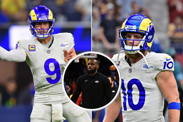 Cooper Kupp Matthew Stafford LeBron James