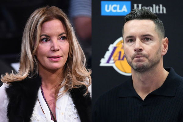 Jeanie Buss and JJ Redick