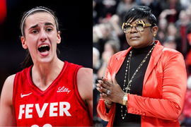 Caitlin Clark and Sheryl Swoopes
