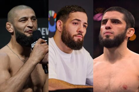 Nassourdine Imavov Gives 5-Word Response to Khamzat Chimaev and Islam Makhachev’s Messages After UFC Paris Win