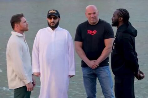 Dana White Trolled After UFC Noche Takes Backseat to Canelo Alvarez vs. Terence Crawford Faceoff