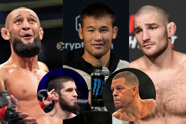 Khamzat Chimaev, Islam Makhachev, Shavkat Rakhmonov, Nate Diaz, Sean Strickland