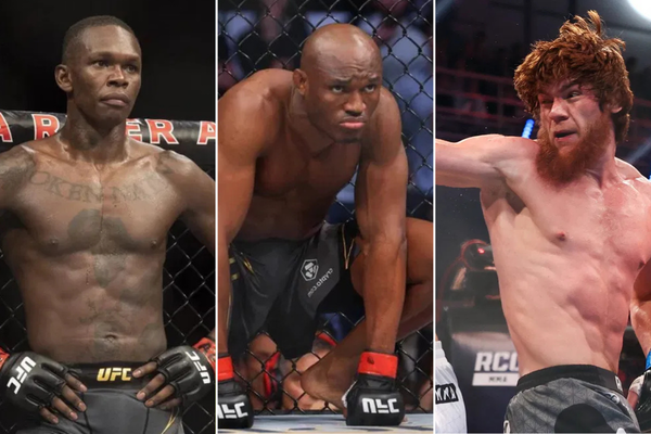 Israel Adesanya, Kamaru Usman, Sharaputdin Magomedov