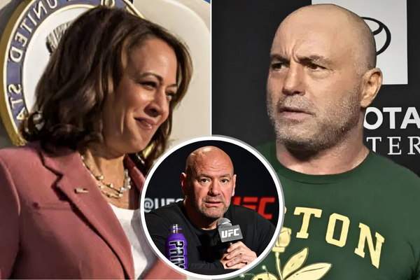 Kamala Harris, Joe Rogan, Dana White