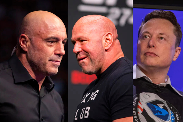 Joe Rogan, Dana White, Elon Musk