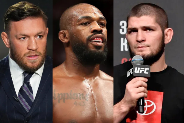 Conor McGregor, Jon Jones, Khabib Nurmagomedov