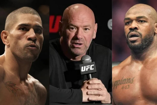 Alex Pereira, Dana White, Jon Jones