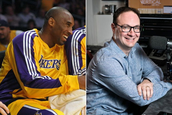 Kobe Bryant and Adrian Wojnarowski