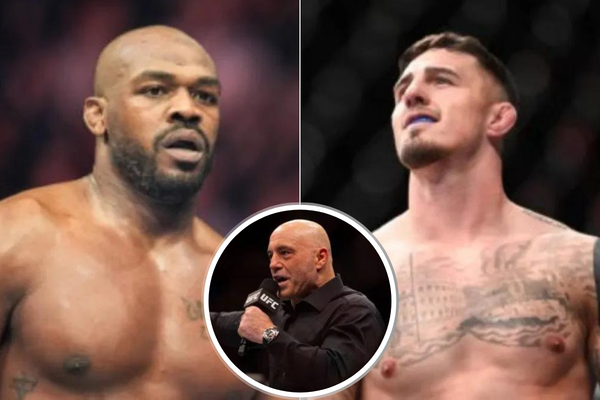 Jon Jones, Tom Aspinall, Joe Rogan