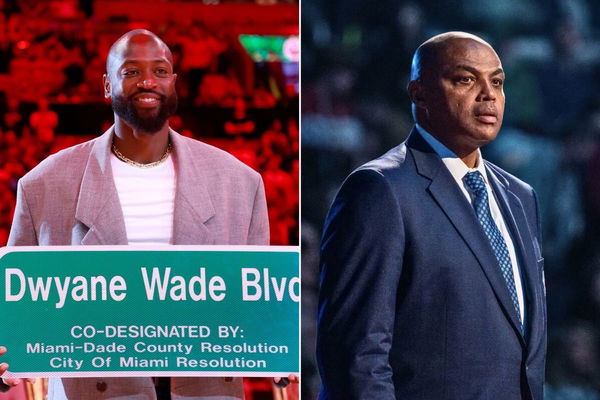 Charles Barkley and Dwyane Wade