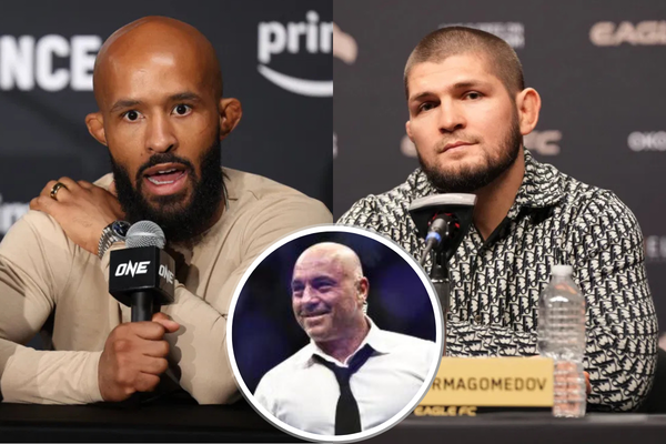 Demetrious Johnson, Khabib Nurmagomedov, Joe Rogan