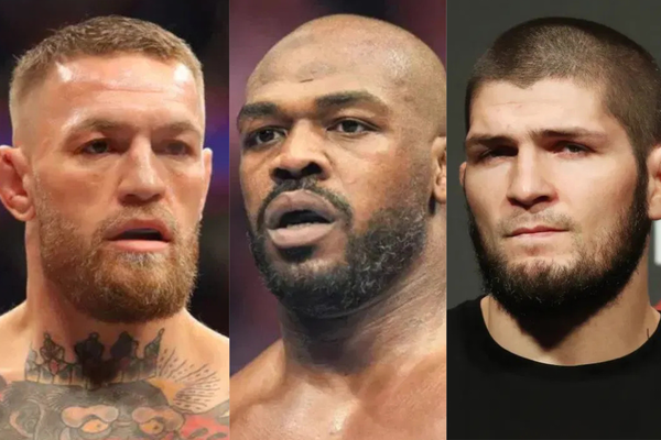 Conor McGregor, Jon Jones, Khabib Nurmagomedov