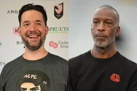 Michael Johnson and Alexis Ohanian