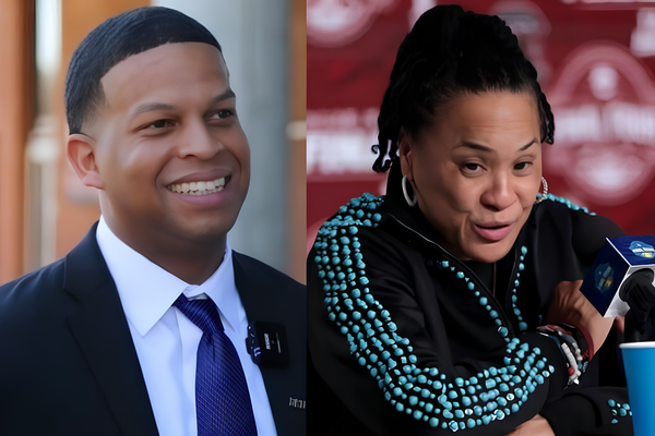 Winston Gandy and Dawn Staley