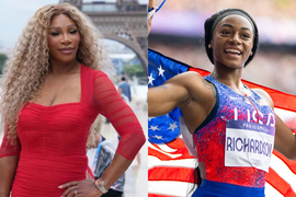 Sha’Carri Richardson, Serena WIlliams