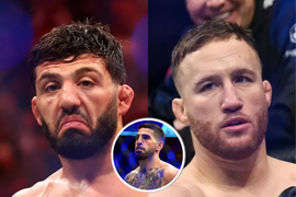 Arman Tsarukyan, Justin Gaethje, Ilia Topuria