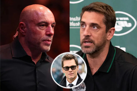 Tom Brady, Joe Rogan, Aaron Rodgers