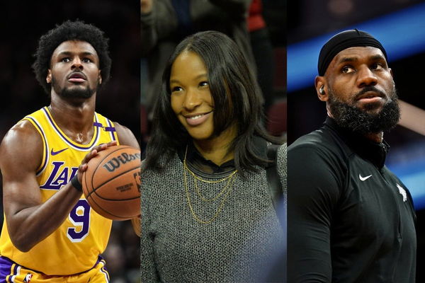 LeBron James, Bronny James, Savannah James