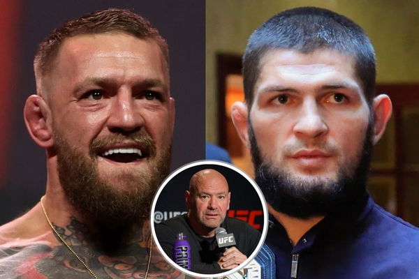 Conor Mcgregor; Khabib Nurmagomedov; Dana White