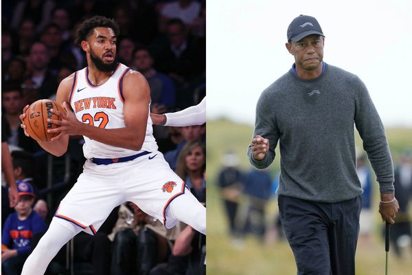 Karl-Anthony Towns, Tiger Woods