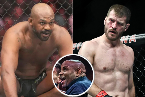 Jon Jones, Stipe Miocic, Daniel Cormier