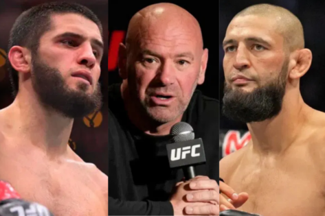 Pressure Mounts on Dana White to Announce Potential Khamzat Chimaev & Islam Makhachev Headliner After WrestleMania 41