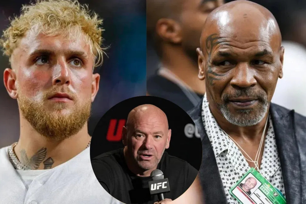 Jake Paul, Mike Tyson, Dana White