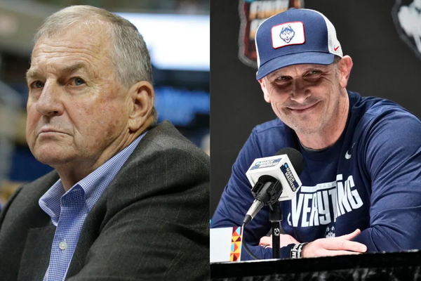 Dan Hurley and Jim Calhoun