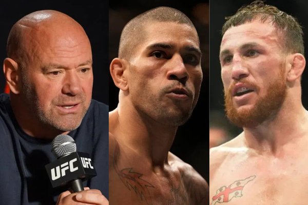 Dana White, Alex Pereira, Merab Dvalishvili