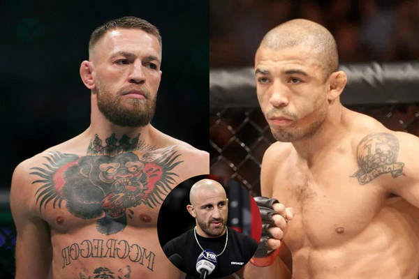 Conor McGregor,Alexander Volkanovski and Jose Aldo