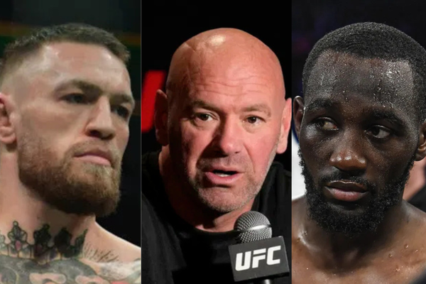 Conor McGregor, Dana White, Terrence Crawford