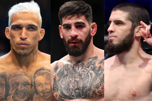 Charles Oliveira, Ilia Topuria, Islam Makhachev