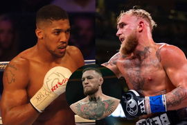 Anthony Joshua; Conor McGregor; Jake Paul