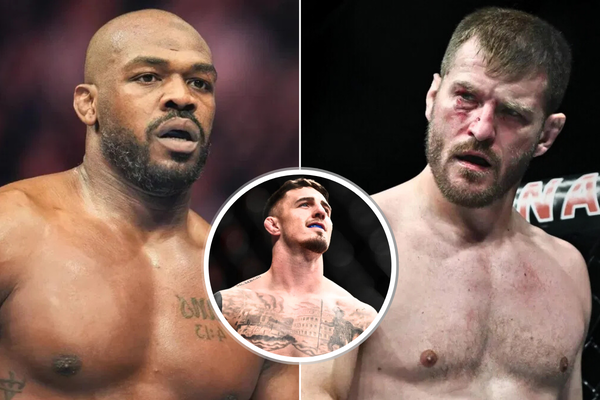 Jon Jones, Tom Aspinall, Stipe Miocic