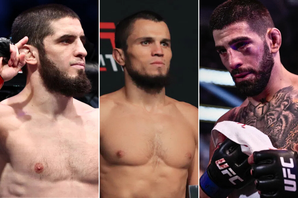 Islam Makhachev, Umar Nurmagomedov, Ilia Topuria