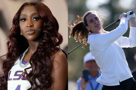 Caitlin Clark and Flau’jae Johnson