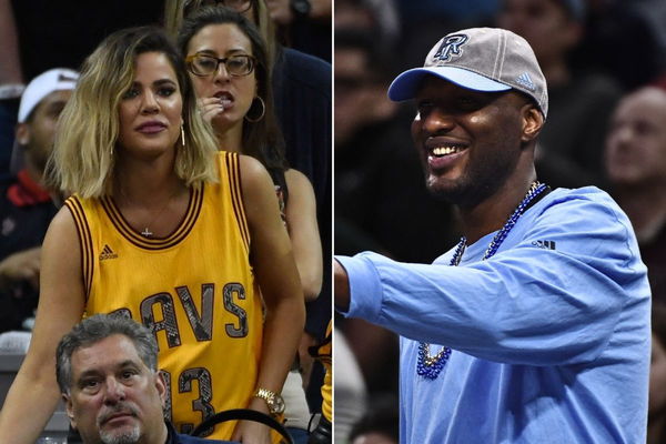 Lamar Odom and Khloe Kardashian