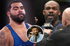 Mike Perry, Gable Steveson and Jon Jones