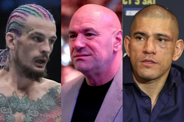 Sean O&#8217;Malley, Dana White, Alex Pereira