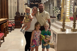 Conor McGregor and family